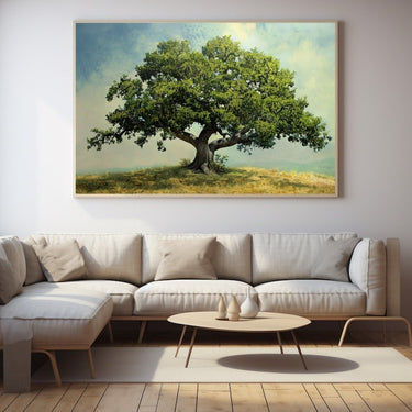 Tree Oil Painting on Canvas